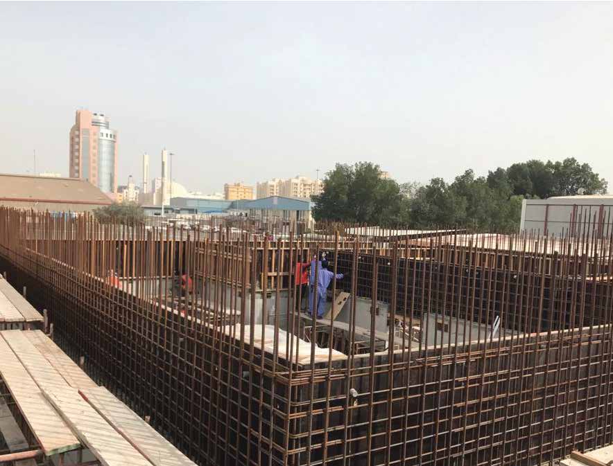 Construction foundation and civil works imagery